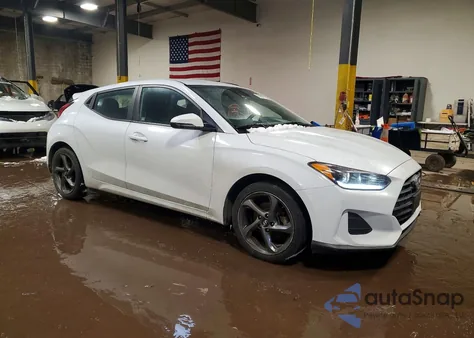2019 Hyundai Veloster Base from USA, damaged, VIN KMHTG6AF5KU017933